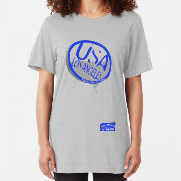 usa la logo by ian rogers Slim Fit T-Shirt