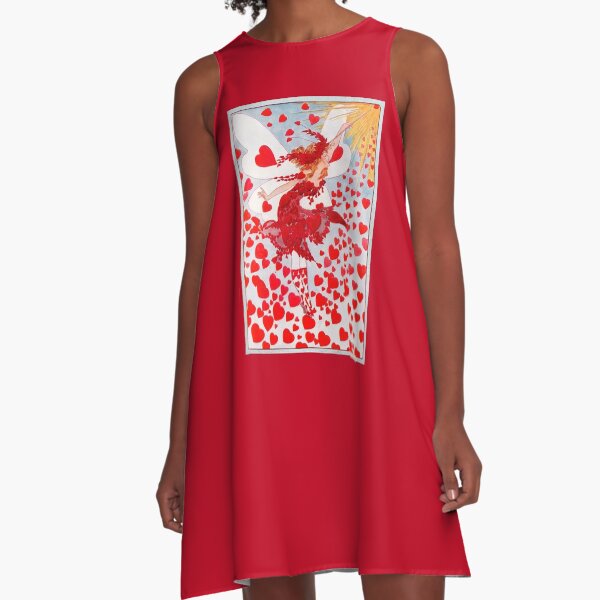 The Valentine Fairy A-Line Dress
