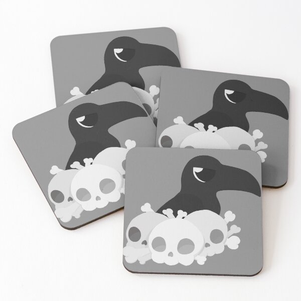 Item preview, Crow in Bone pile designed and sold by IcyBubblegum.