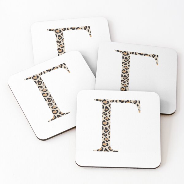 Item preview, Gamma Animal Print Letter designed and sold by ansacree.