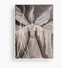 Moth Girl Metal Print