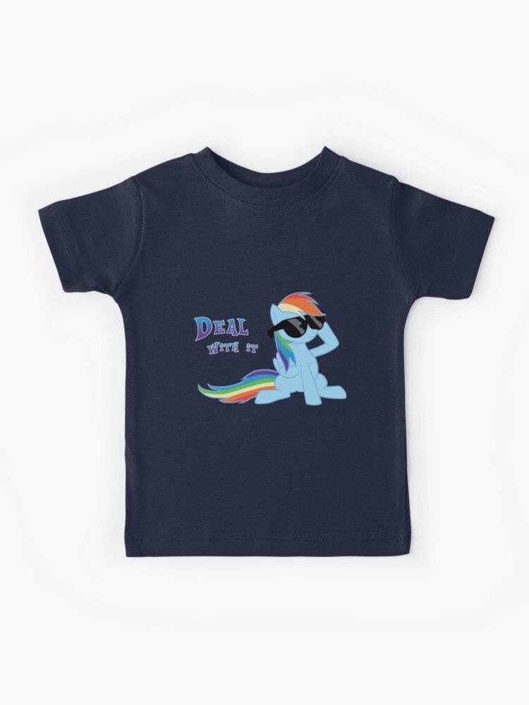 My Little Pony Rainbow Dash T Shirt Iron on Transfer Decal