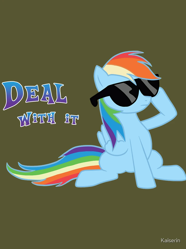 My Little Pony - Rainbow Dash - Deal With It - Season5 - Mug