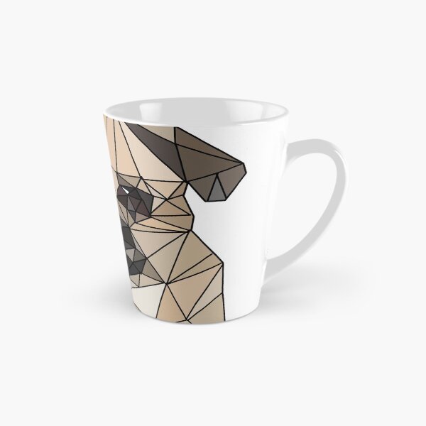 Item preview, Polygon pug white designed and sold by blankshirt.