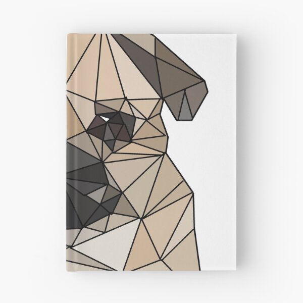 Item preview, Polygon pug white designed and sold by blankshirt.