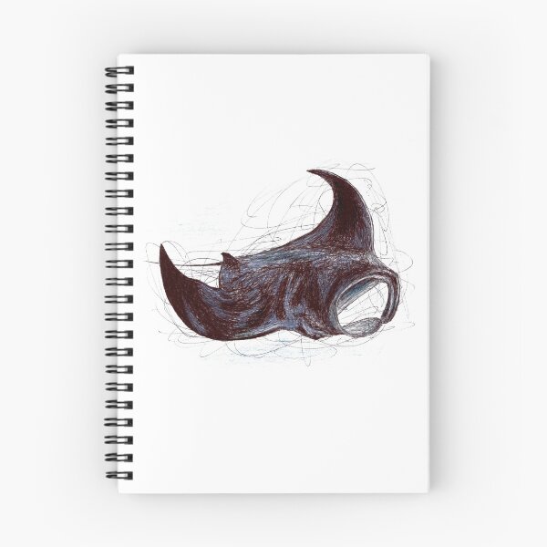 Item preview, Manta Ray Scribble designed and sold by ArtyOrca.