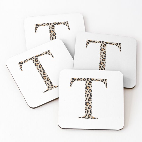 Item preview, T/Tau Animal Print Letter designed and sold by ansacree.