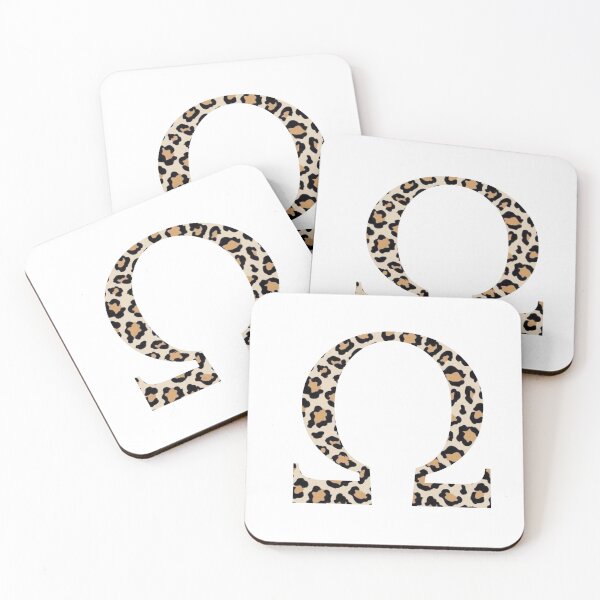 Item preview, Omega Animal Print Letter designed and sold by ansacree.