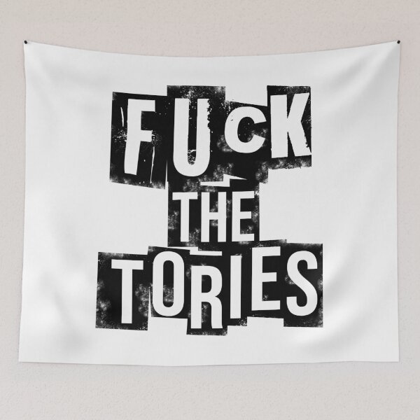 Item preview, Fuck The Tories Boris Election Funny Anti Tory General Election Conservative Retro Political Gift designed and sold by Sifoustore.