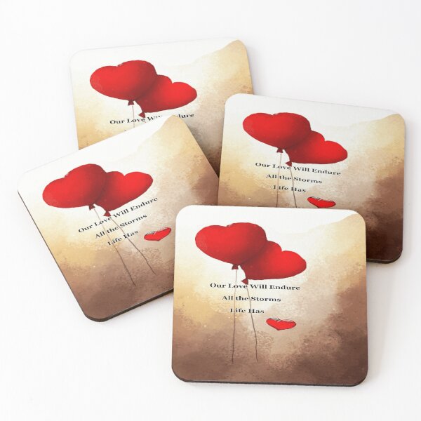 Item preview, Our Love Endures All of Lifes Storms designed and sold by Rowena Jones.