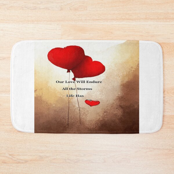 Item preview, Our Love Endures All of Lifes Storms designed and sold by Rowena Jones.