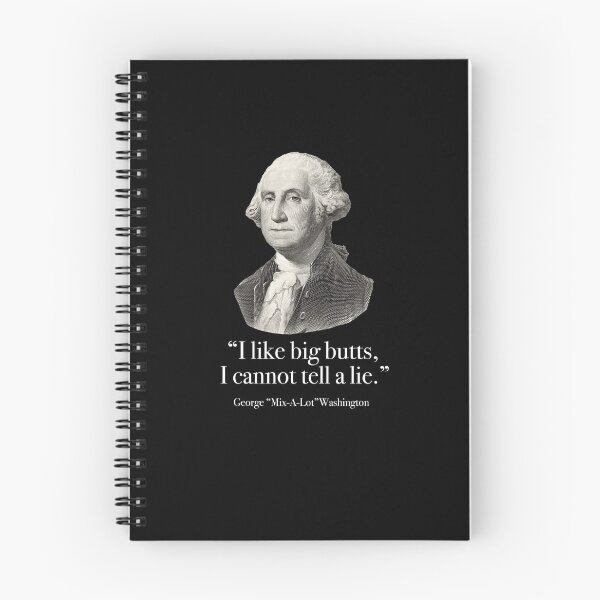 Item preview, "I like big butts, I cannot tell a lie" - George Mix-A-Lot Washington designed and sold by Primotees.