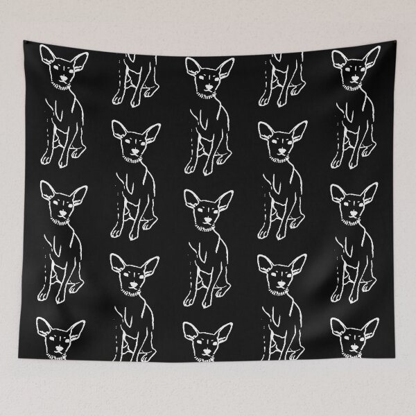 Item preview, TINI Dog Olga T-shirt - Black designed and sold by Tinimeme.