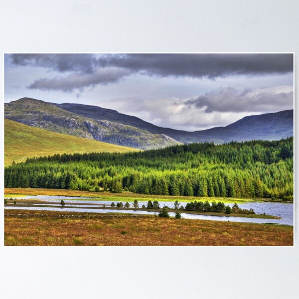 Item preview, Across Loch Laggan designed and sold by GillBell.