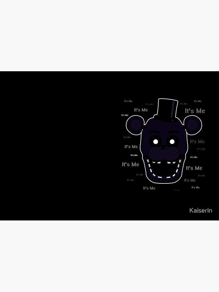 Five Nights at Freddy's - FNAF 2 - Shadow Freddy - It's Me Photographic  Print for Sale by Kaiserin