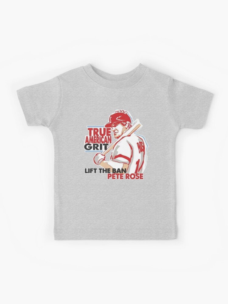 Pete Rose Cincinnati Reds Youth Red Backer T-Shirt 