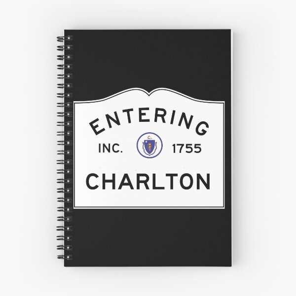 Item preview,  Entering Charlton Massachusetts - Commonwealth of Massachusetts Road Sign  designed and sold by NewNomads.