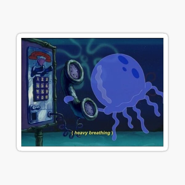 Spongebob Jellyfish Stickers Redbubble