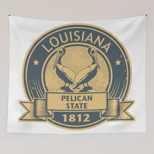 Item preview, Louisiana, Pelican State designed and sold by studio838.
