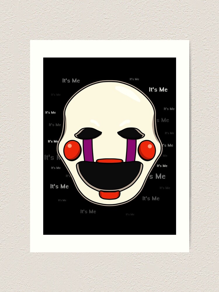 Five Nights at Freddy's - FNAF - Foxy - It's Me! Art Print for