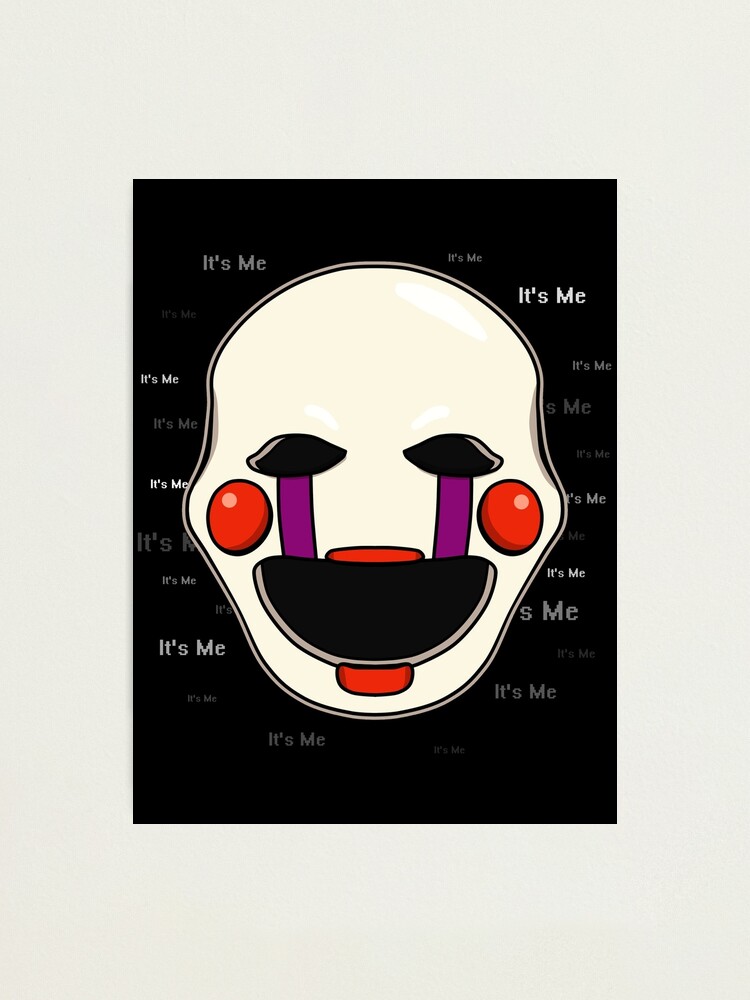 Puppet's Mask [FNAF] - Five Nights At Freddys - Posters and Art Prints