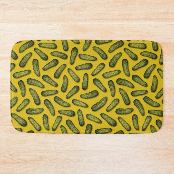 Item preview, A Plethora Of Pickles - Green & Yellow Gherkin Pattern designed and sold by somecallmebeth.