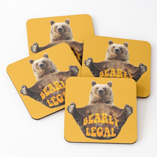 Item preview, Bearly legal - perfect birthday gift designed and sold by MarcoPolok.
