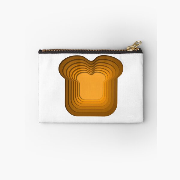 Item preview, Papercut toast breakfast design layered brown 3D effect designed and sold by NerdySherds.