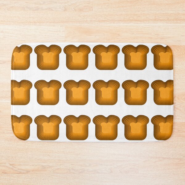Item preview, Papercut toast breakfast design layered brown 3D effect designed and sold by NerdySherds.