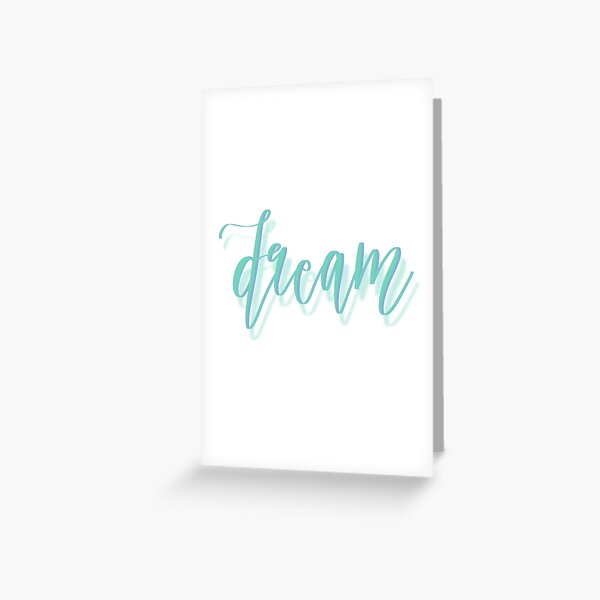 Dream Greeting Card