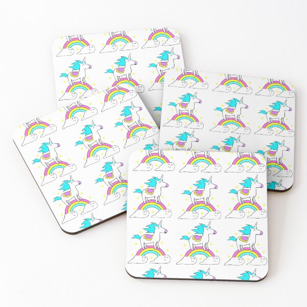 Item preview, Unicorn travel on clouds designed and sold by Tim Addison.
