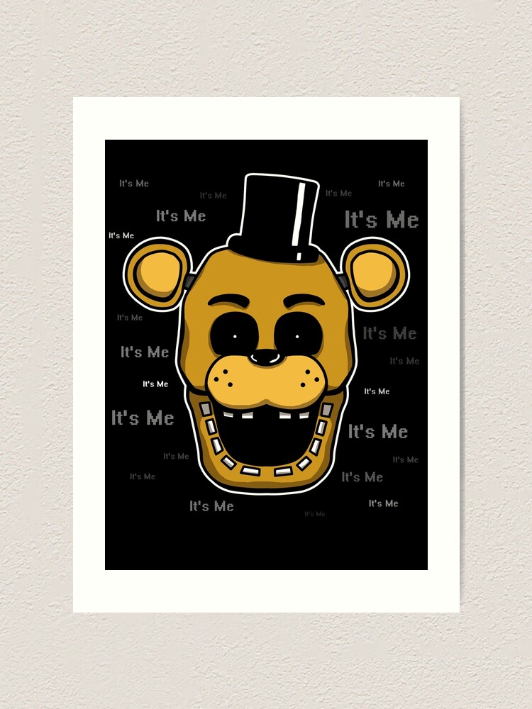 Five Nights at Freddy's - FNAF - Foxy - It's Me! Art Print for