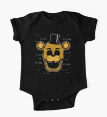Fünf Nächte in Freddys - FNAF - Goldener Freddy - ich bin es Baby Body Kurzarm