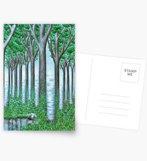 Magical Forest Postcards