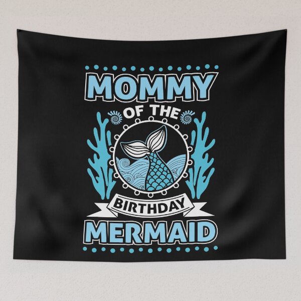 Item preview, Mommy of the Birthday Mermaid 4 designed and sold by lsapparel.