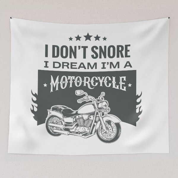 Item preview, I don't snore I dream i'm a motorcycle designed and sold by Radoi Florin.
