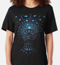 Blue Tool Art Slim Fit T-Shirt