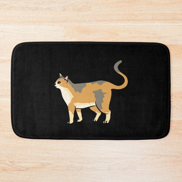 Item preview, cute cat is running designed and sold by the-animal-dude.
