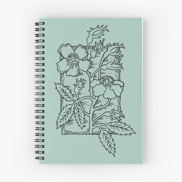 Item preview, Musk Rose, Vintage style flower stamp designed and sold by Colette van der Wal.