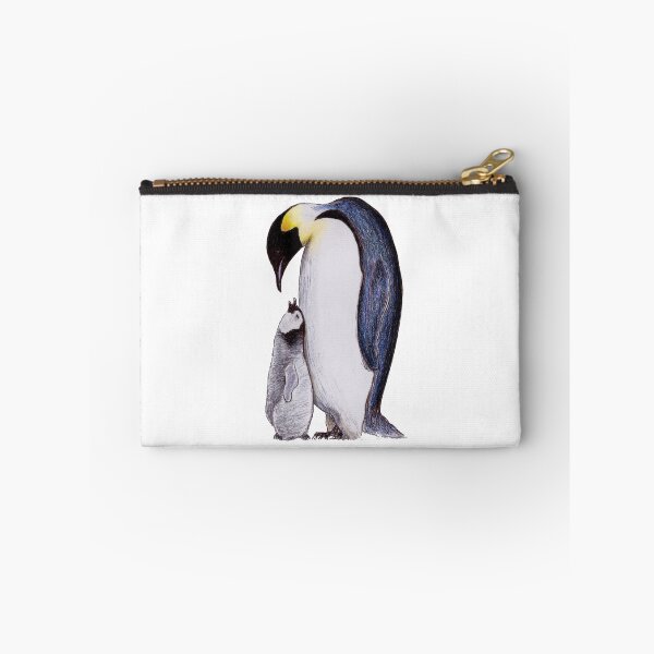 Item preview, Pair of Penguins Drawing Scribble designed and sold by ArtyOrca.