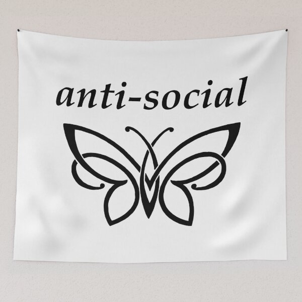 Item preview, INFP - Anti Social Butterfly designed and sold by ojdart.