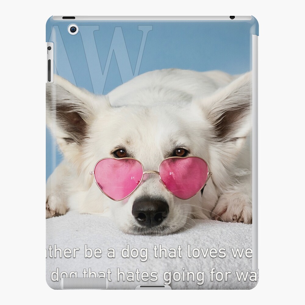Loves Glasses or Hates Walks iPad Case & Skin
