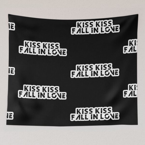 Item preview, kiss kiss fall in love Popular Meme Speech designed and sold by mekx.
