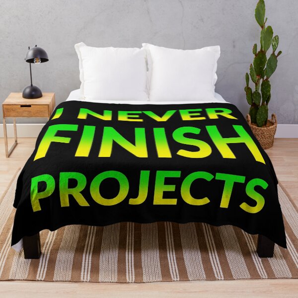 Item preview, INFP - I Never Finish Projects designed and sold by ojdart.