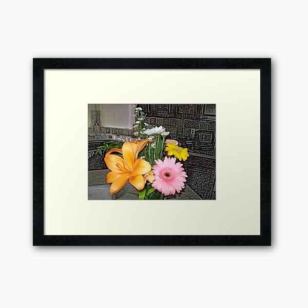 A Bouquet For Me Framed Art Print