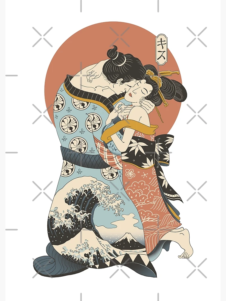 The Kiss Ukiyo-e