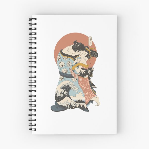 Item preview, The Kiss Ukiyo-e designed and sold by vincenttrinidad.