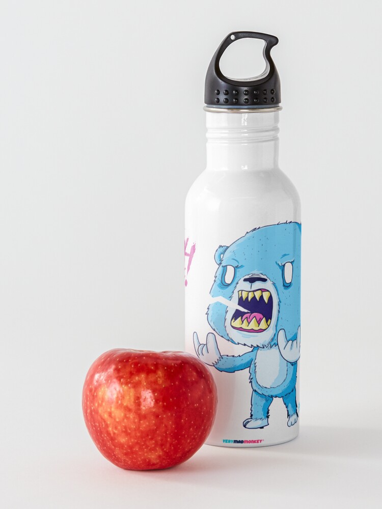 Vista alternativa de Botella de agua F**K OFF! by Fran Ferriz
