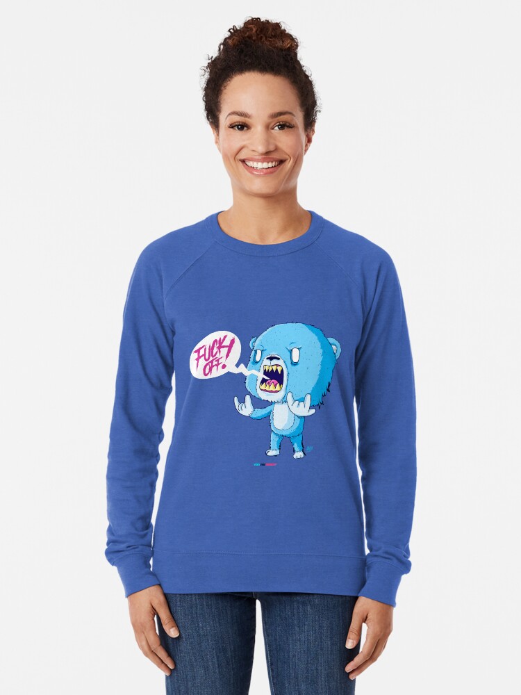 Vista alternativa de Sudadera ligera F**K OFF! by Fran Ferriz