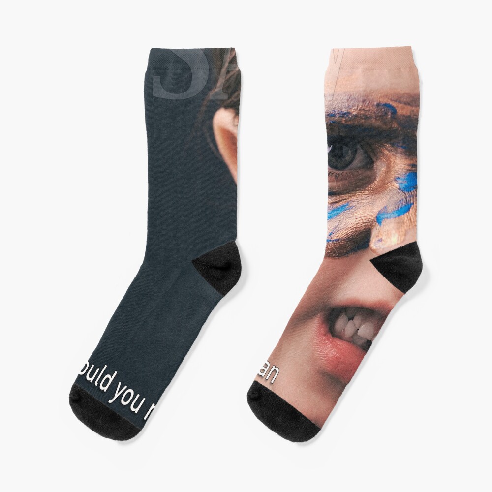 Would You Rather Be An Unknown Superhero or a Famous Villain Socks